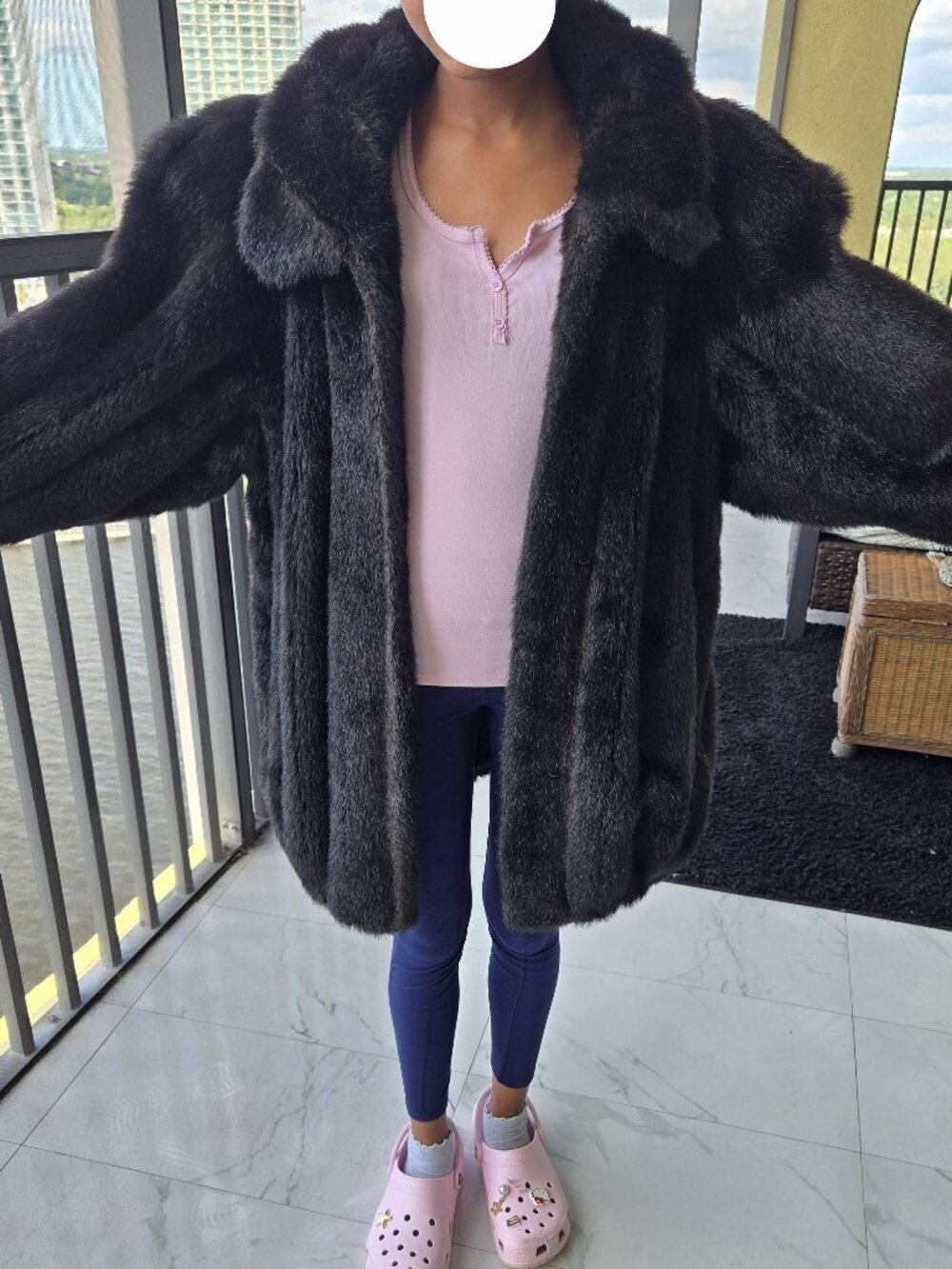 Faux Fur Coat
